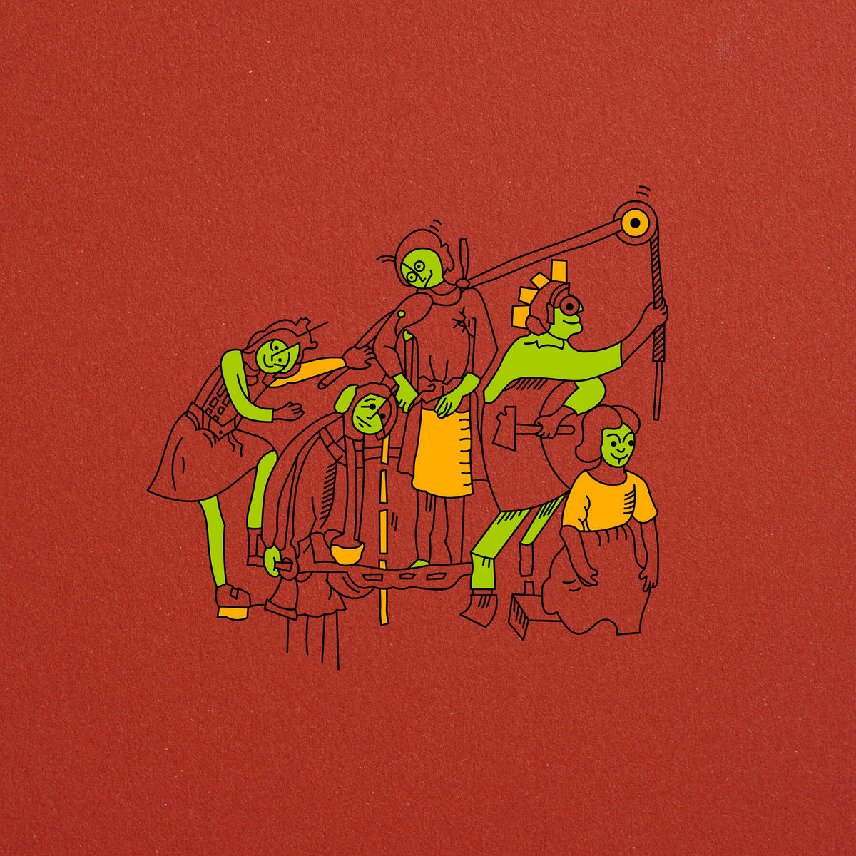 Meridian Brothers - VII [red cover]