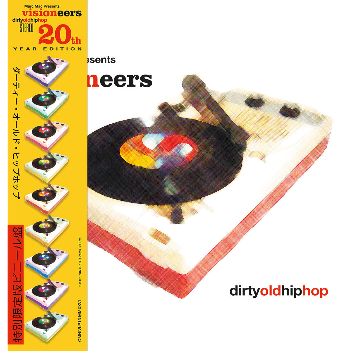 Visioneers - Dirty Old Hip Hop 2LP