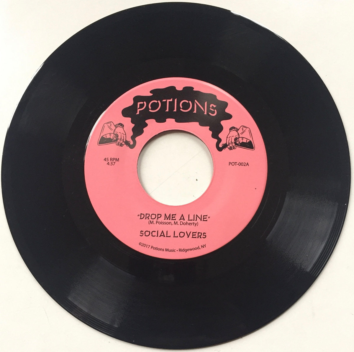 Social Lovers - Drop Me A Line / Your Heart To Me [7"]