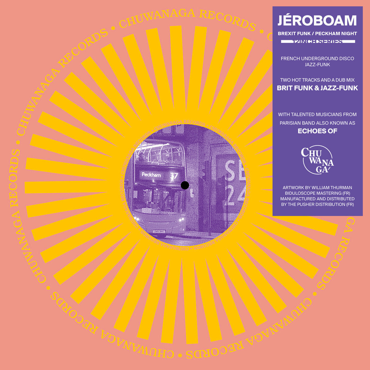 Jeroboam - Brexit Fun / Peckham Night [12"]