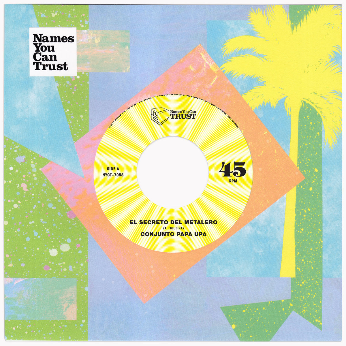 Conjunto Papa Upa - El Secreto del Metalero [7"]