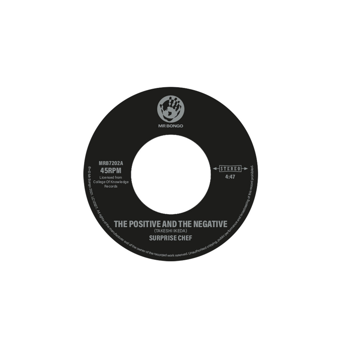 Surprise Chef / Minoru Muraoka  - The Positive And The Negative [7"]