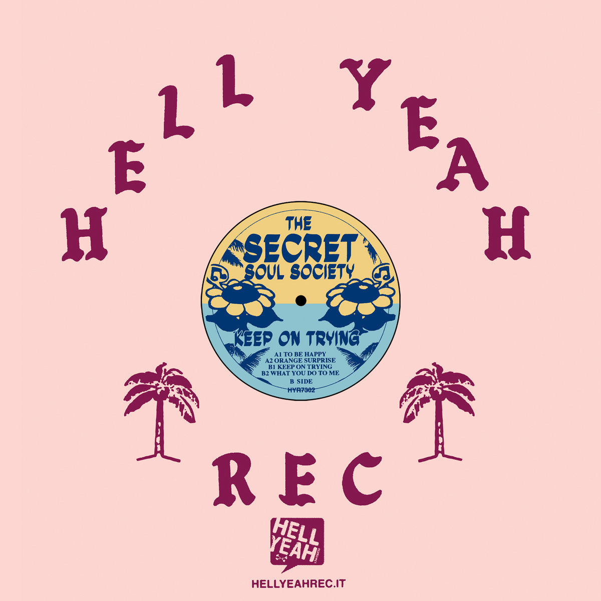 Secret Soul Society - Keep On Trying [12"]