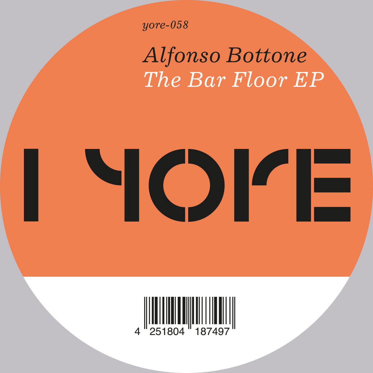 Alfonse Bottone - The Bar Floor EP [12"]