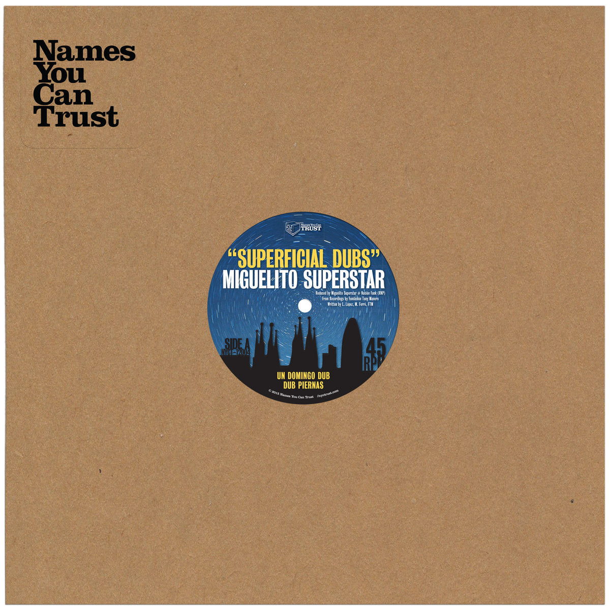 Miguelito Superstar - Superficial Dubs [12"]