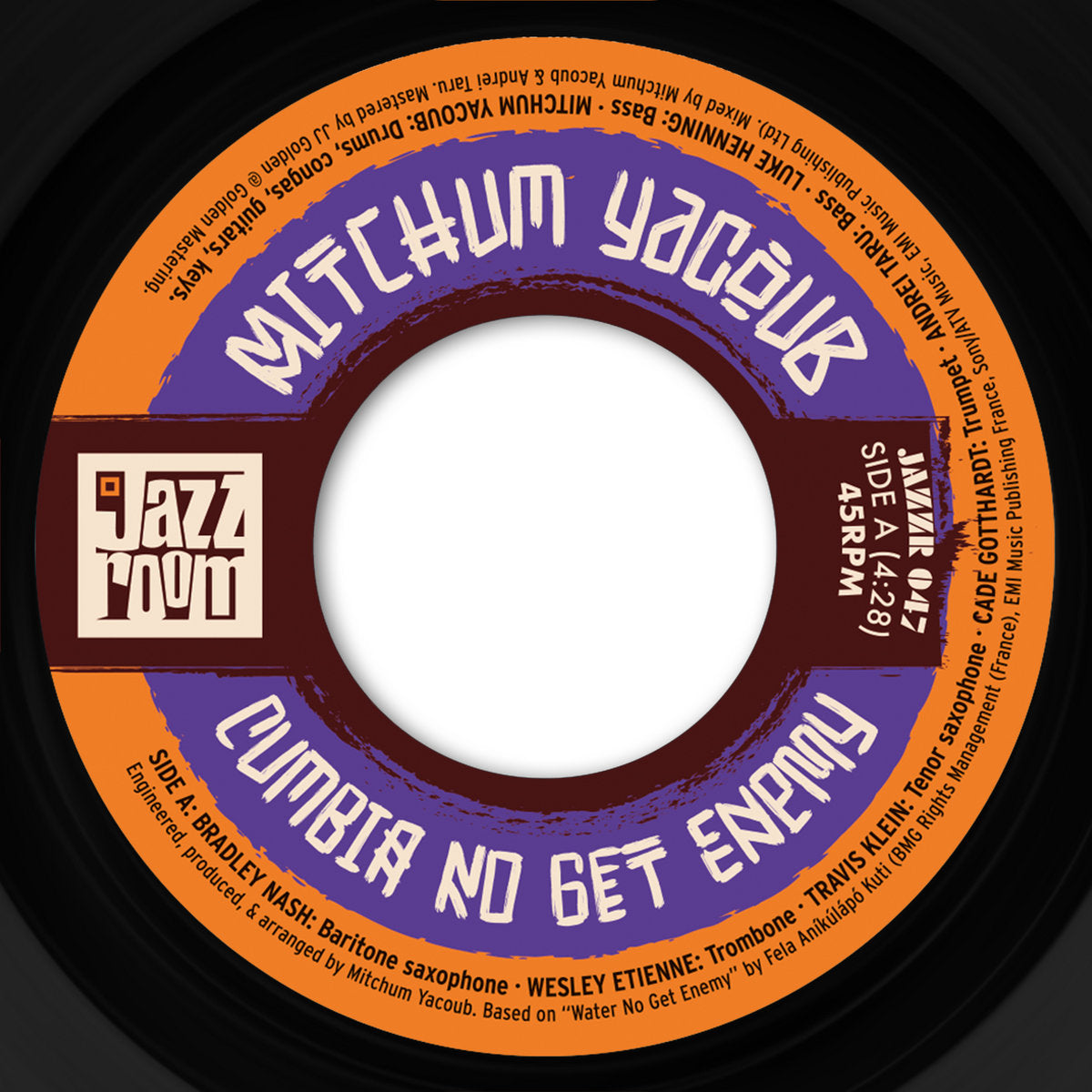 Mitchum Yacoub - Cumbia No Get Enemy [7"]