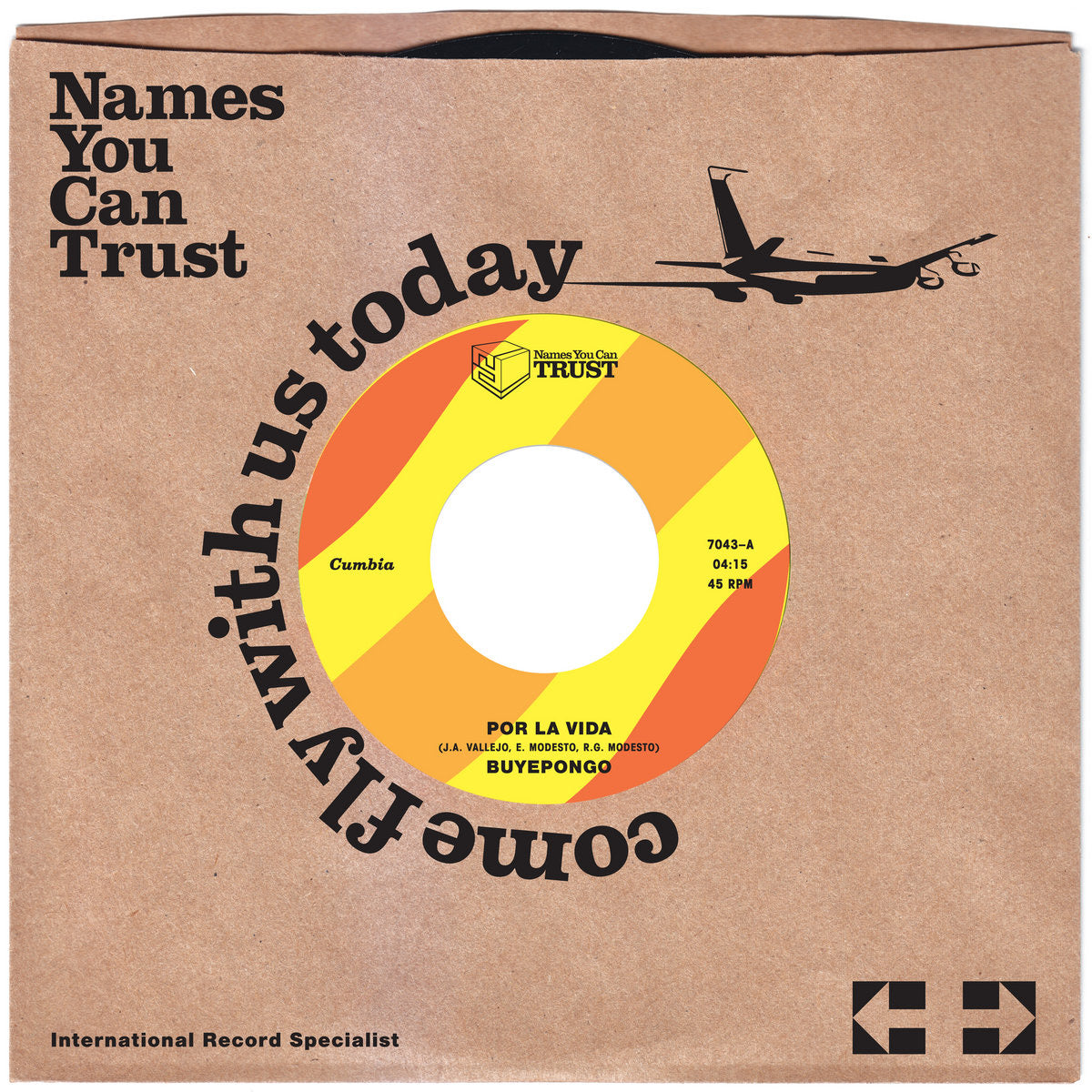 Buyepongo - Por La Vida [7"]