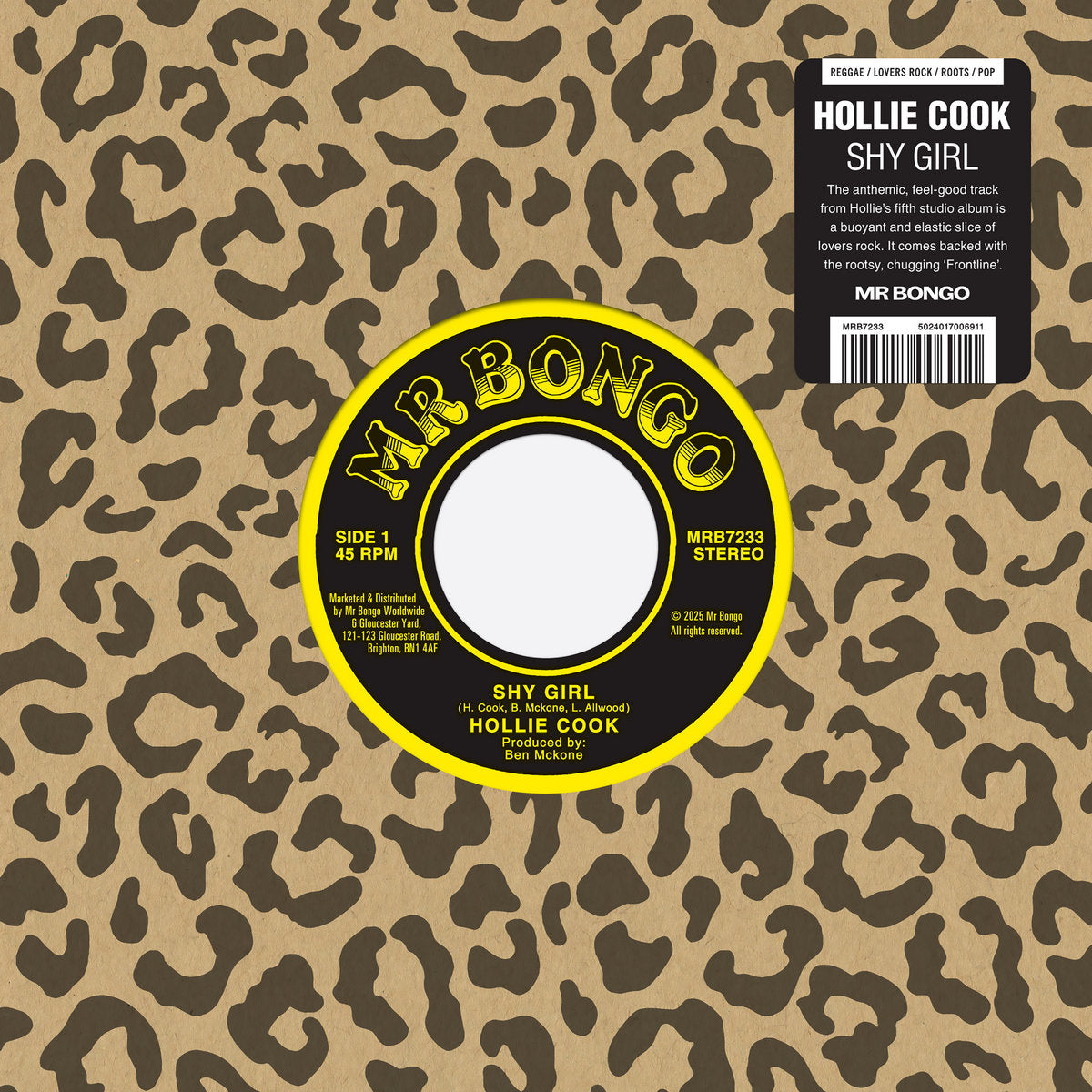 Hollie Cook - Shy Girl / Frontline [7"]
