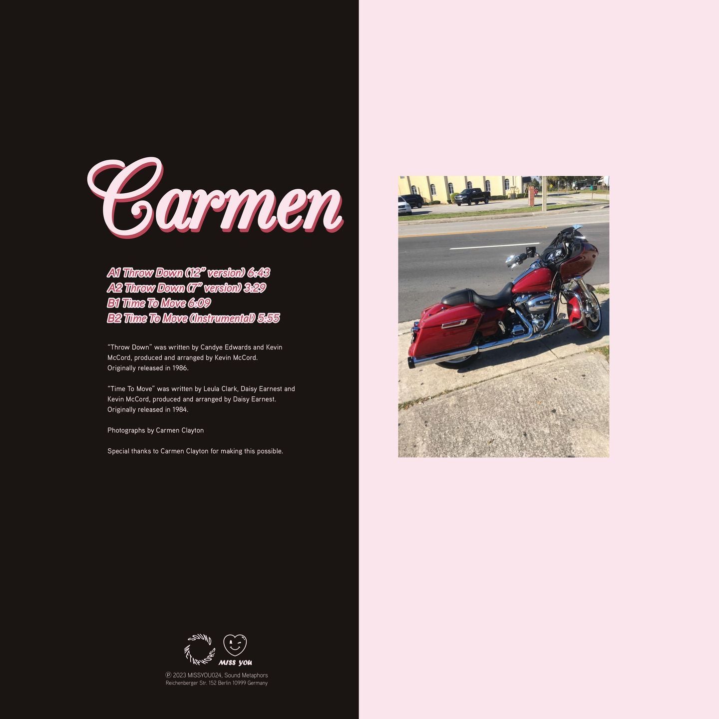 Carmen - Throw Down / Time To Move