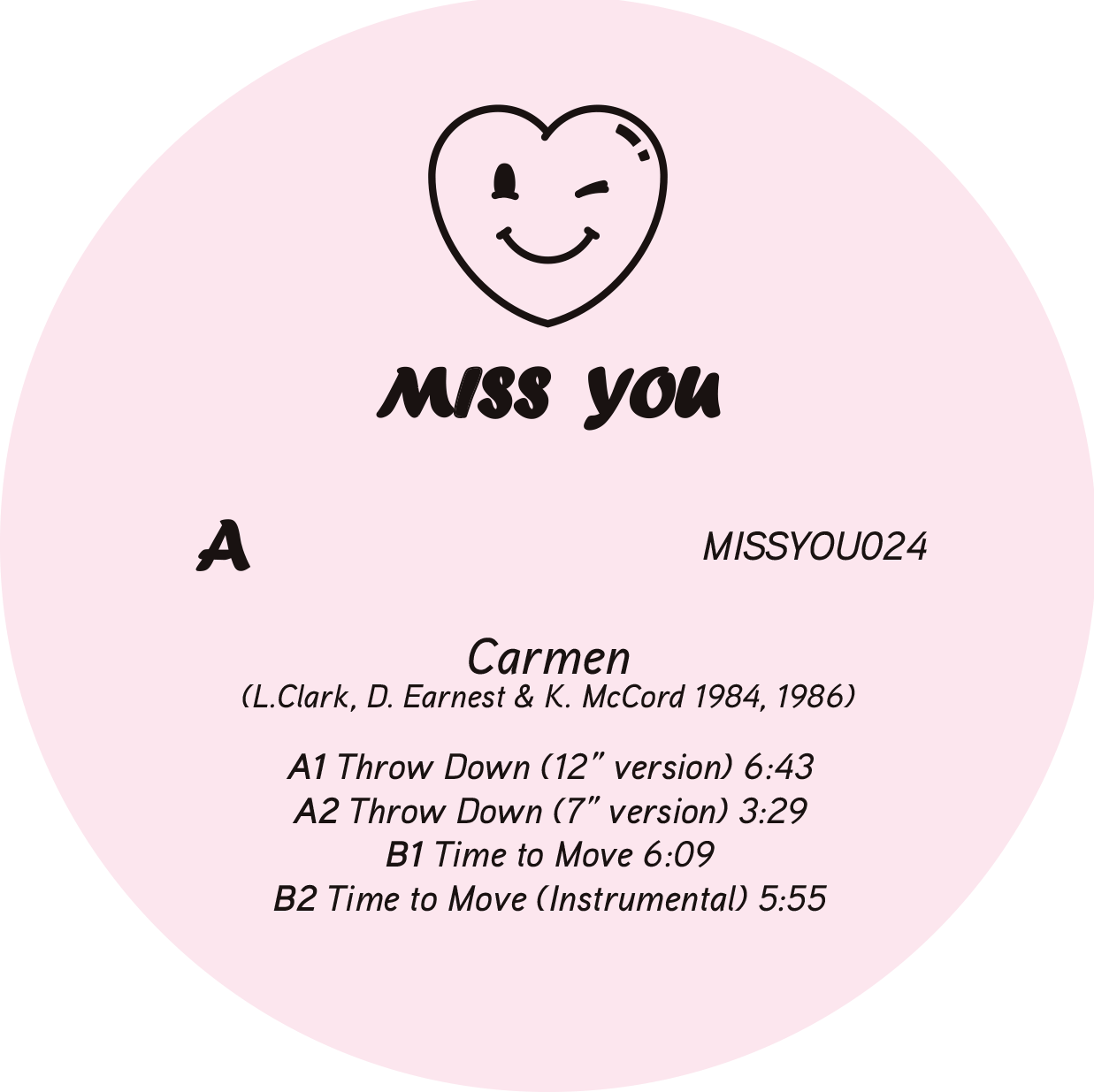 Carmen - Throw Down / Time To Move