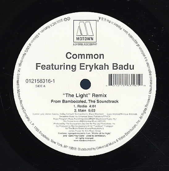 Common, Erykah Badu - The Light