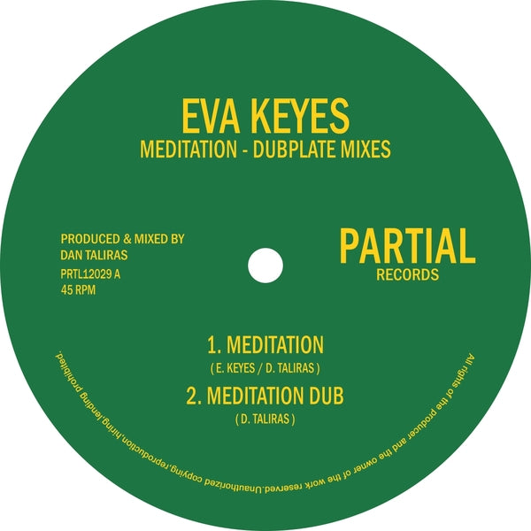 Eva Keyes - Meditation/Dubplate Mixes [12"]