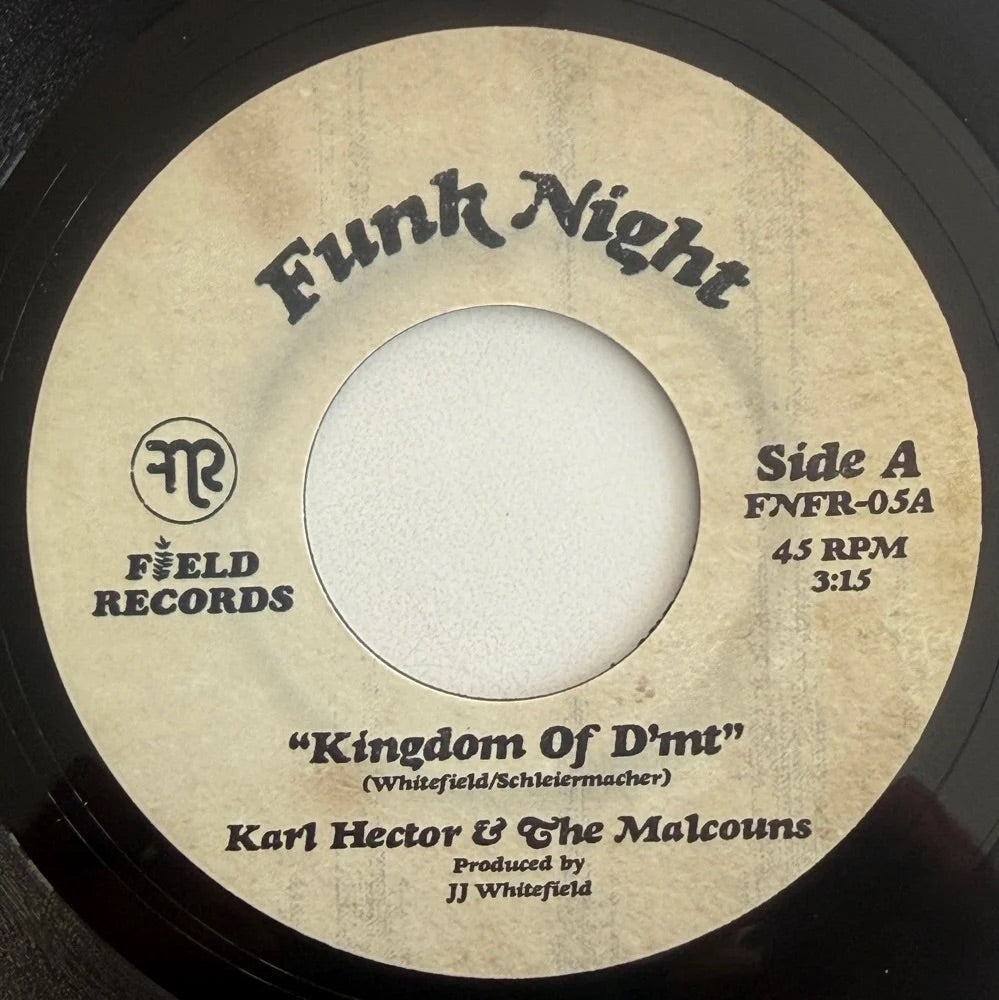 Karl Hector & The Malcouns / Whitefield Brothers - Kingdom of DMT b/w Safari Strut  [7"]