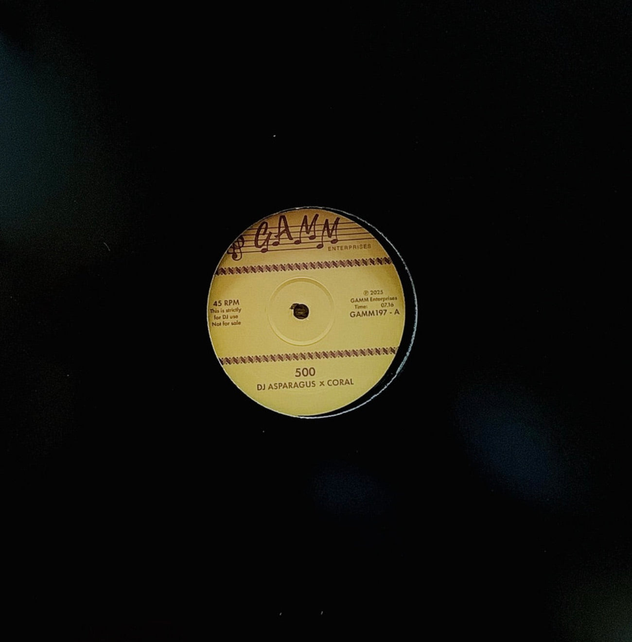 DJ Asparagus - 500 [12"]