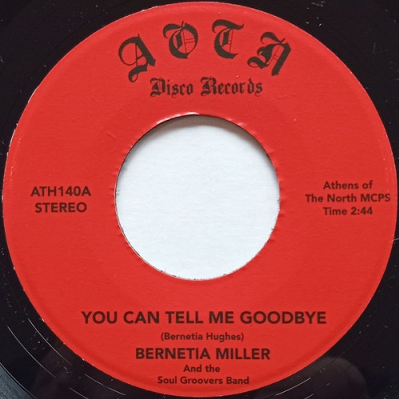Bernetia Miller - You Can Tell Me Goodbye [7"]