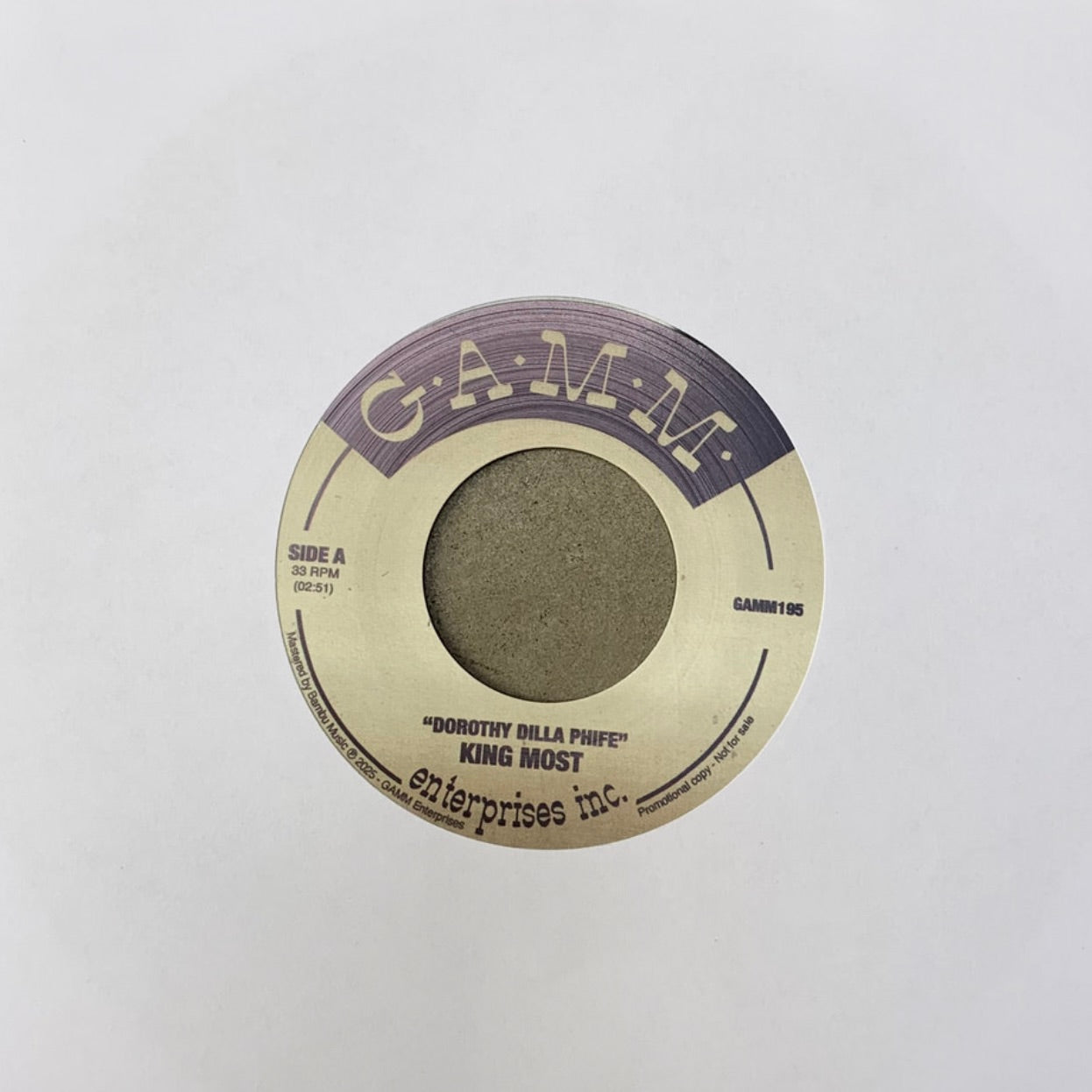 King Most - Dorothy Dilla Phife / Honey Caldwell [7"]