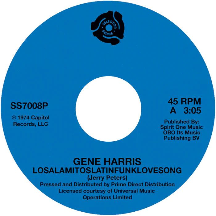 Gene Harris - Summer (The First Time) [7"]