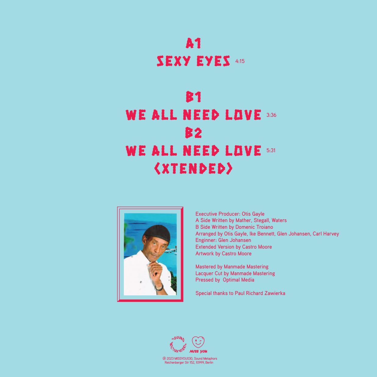 Otis Gayle - Sexy Eyes / We All Need Love [12"]