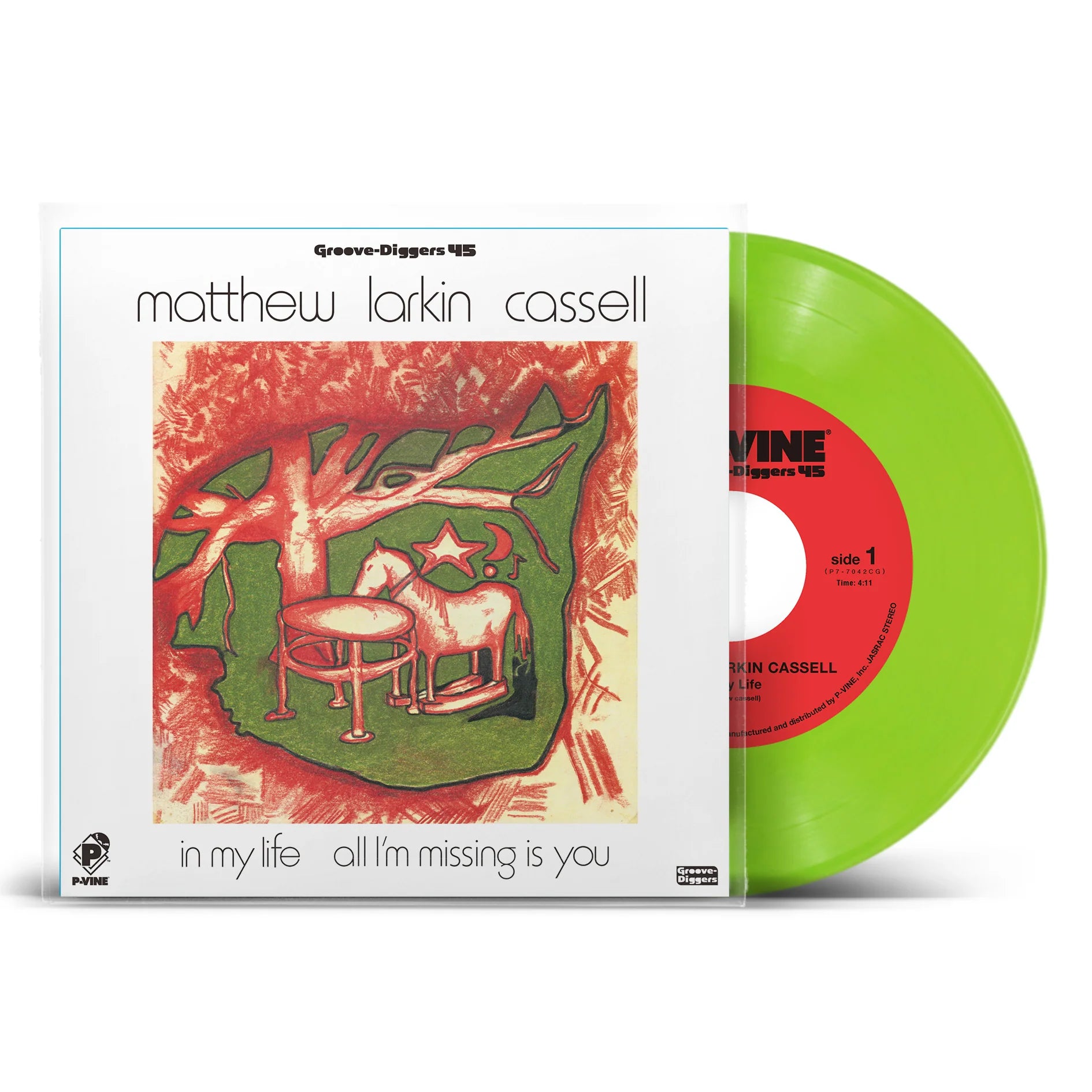 Matthew Larkin Cassell - In My Life / All I'm Missing Is You [7"]