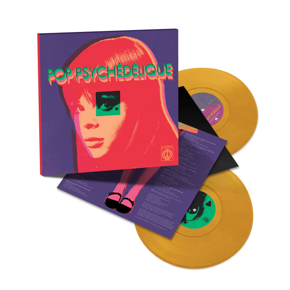 V/A - Pop Psychedlique (The Best of French Psychedelic Pop 1964-2019) [2LP Yellow Vinyl]