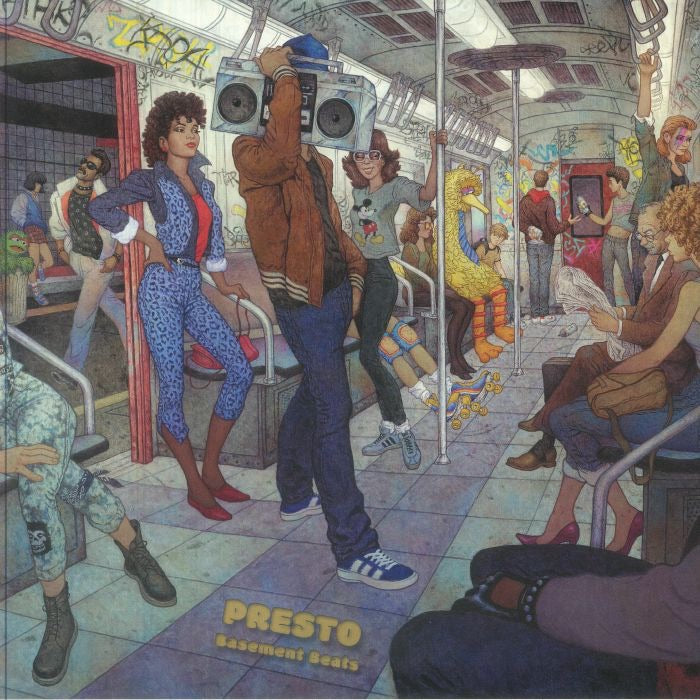 Presto - Basement Beats 1 LP (Blue)