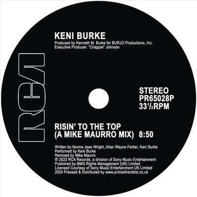 Keni Burke - Risin' (Mike Mauro Remix) [12"]