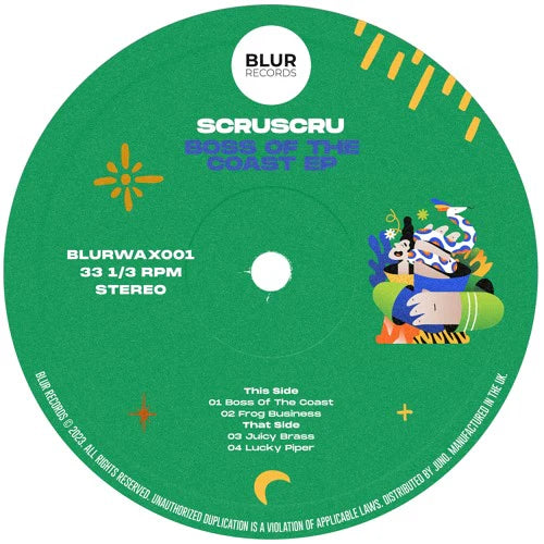 Scruscru - Boss Of The Coast EP