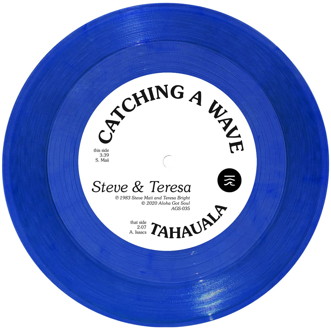 Steve & Teresa - Catching A Wave (AGS-035) (single)