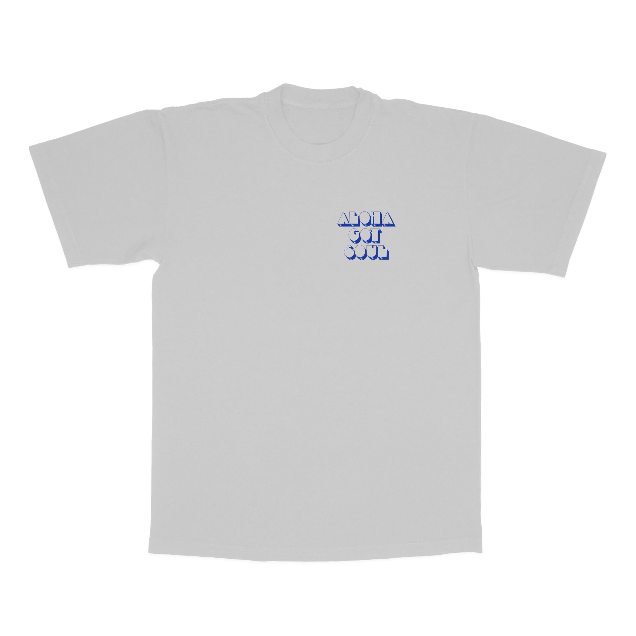 Disco Island T-shirt (Gray / Blue)