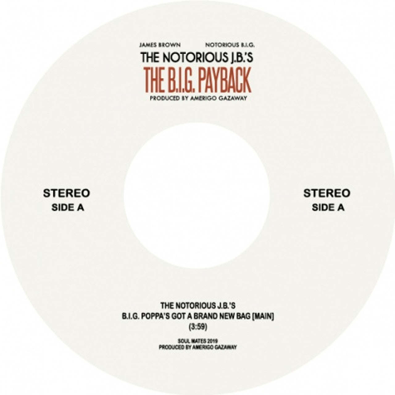 Biggie vs James Brown - B.I.G. Payback [7"]