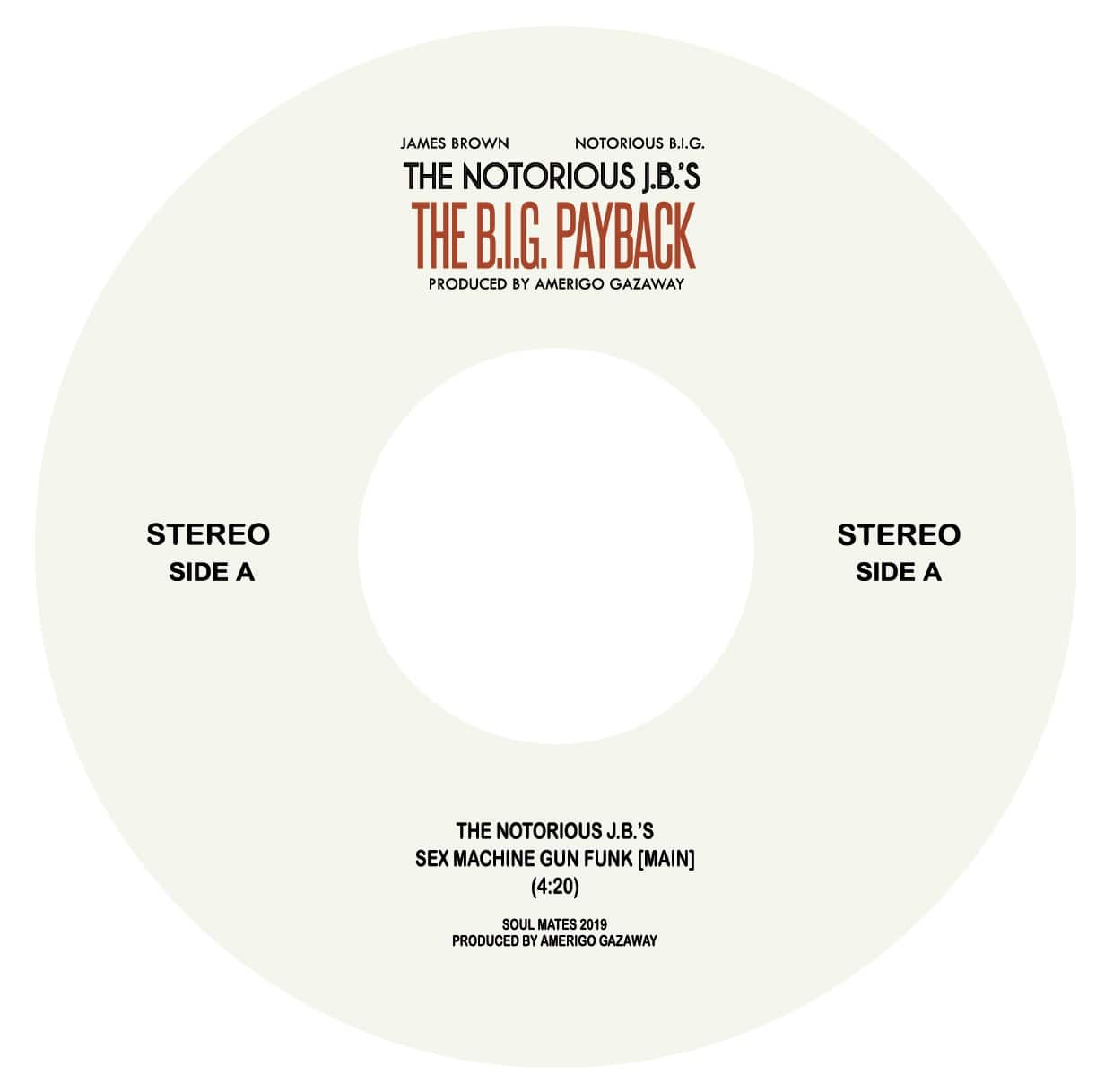Biggie vs James Brown - Sex Machine [7"]