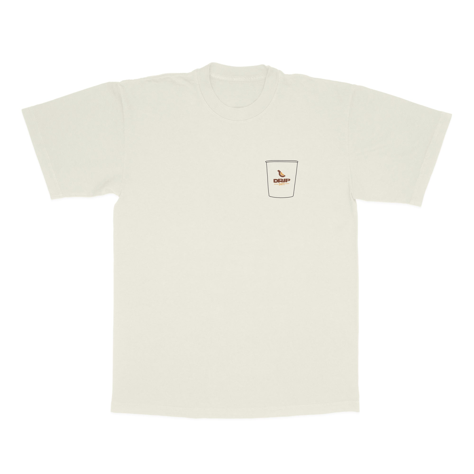 Drip Cafe x AGS Honolulu collab T-shirt - "Serving You"