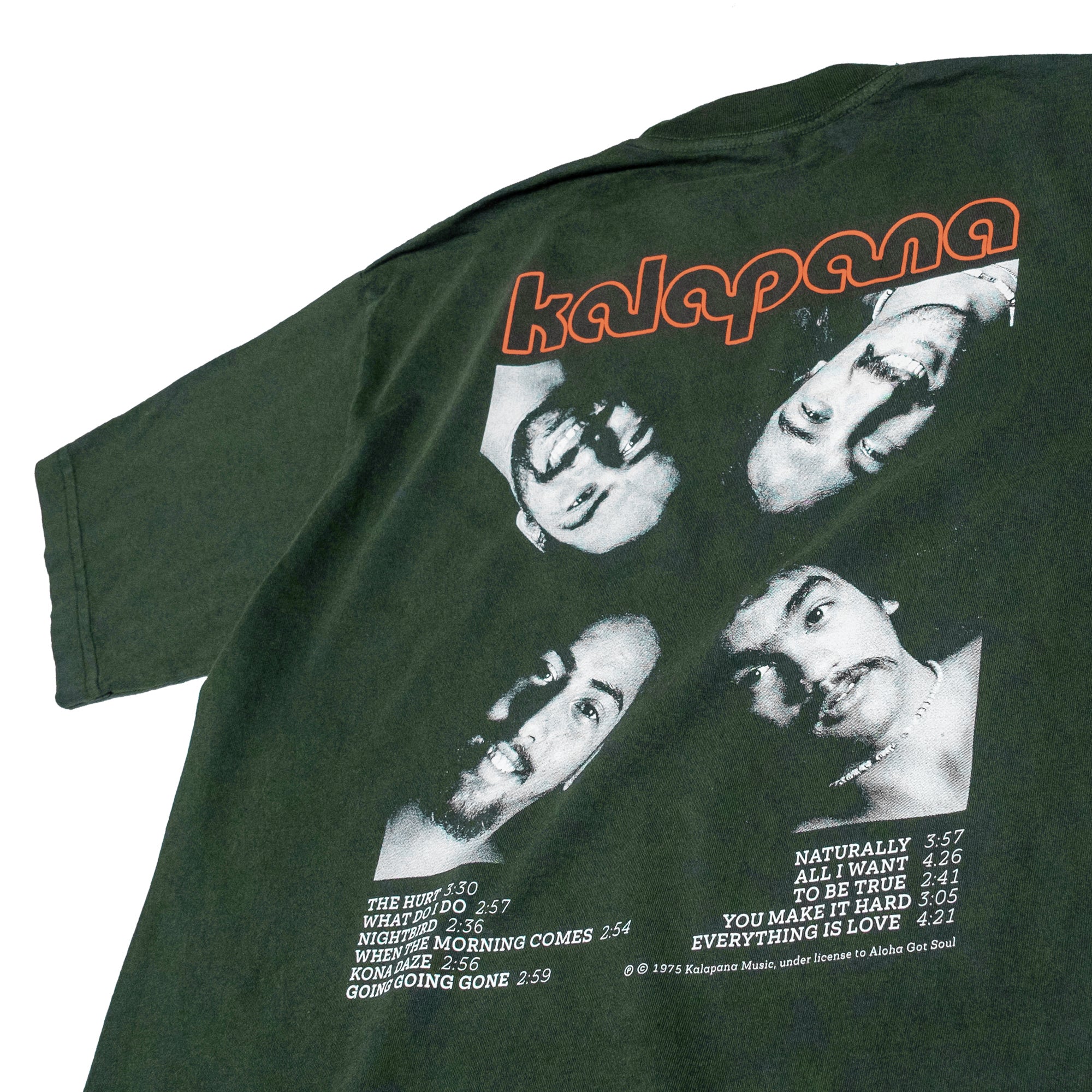 Kalapana Album Cover T-Shirt (Green)