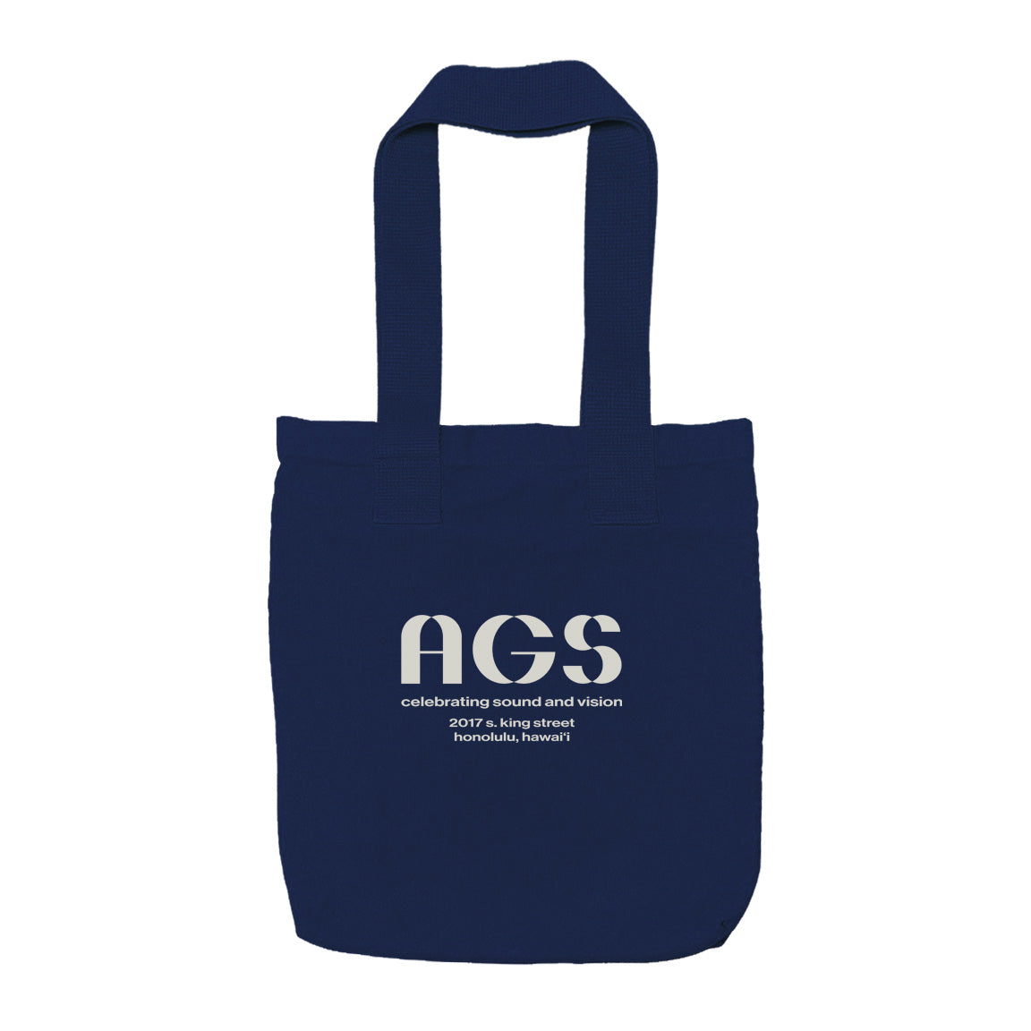 AGS Shop Tote Bag (Navy)