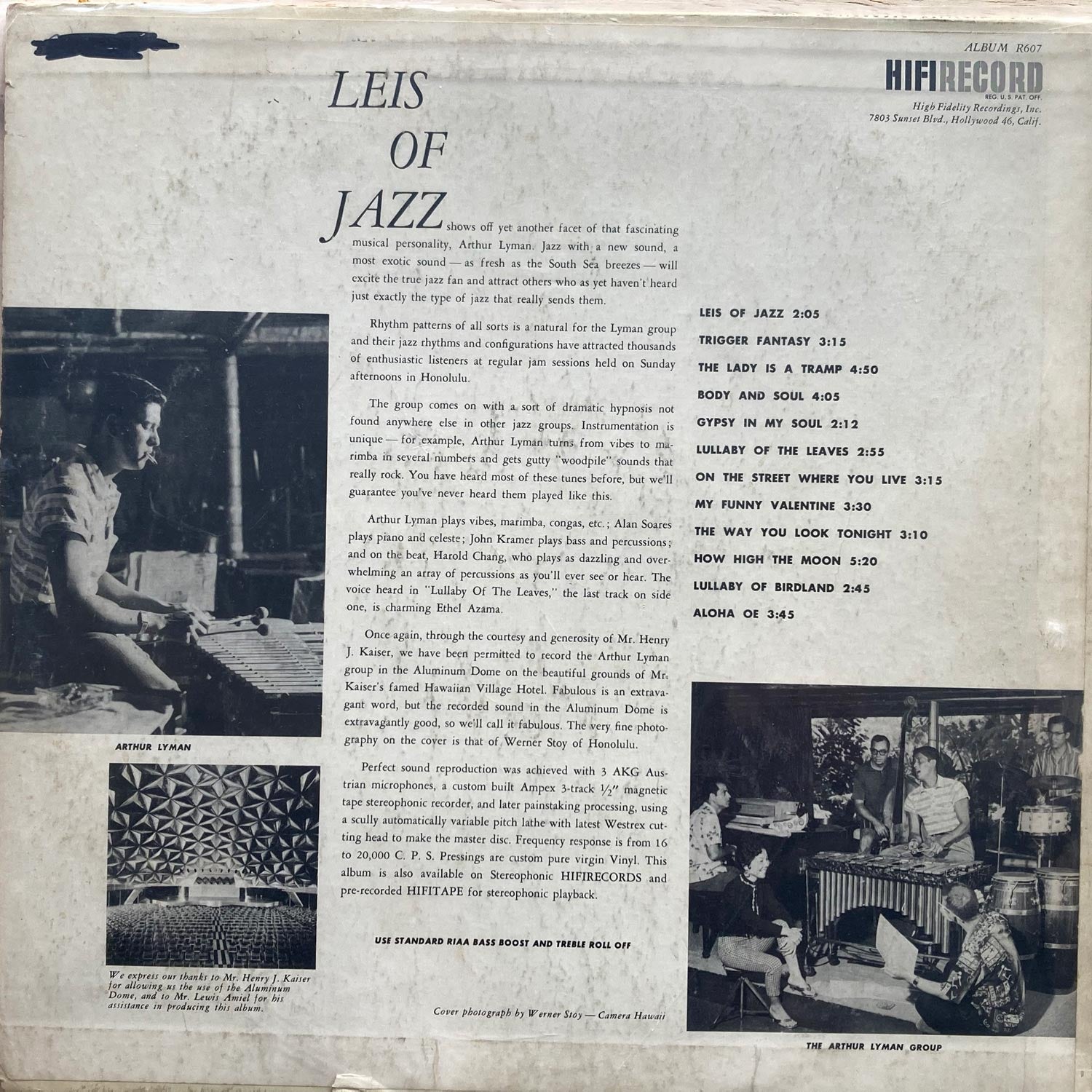 Arthur Lyman - Leis of Jazz