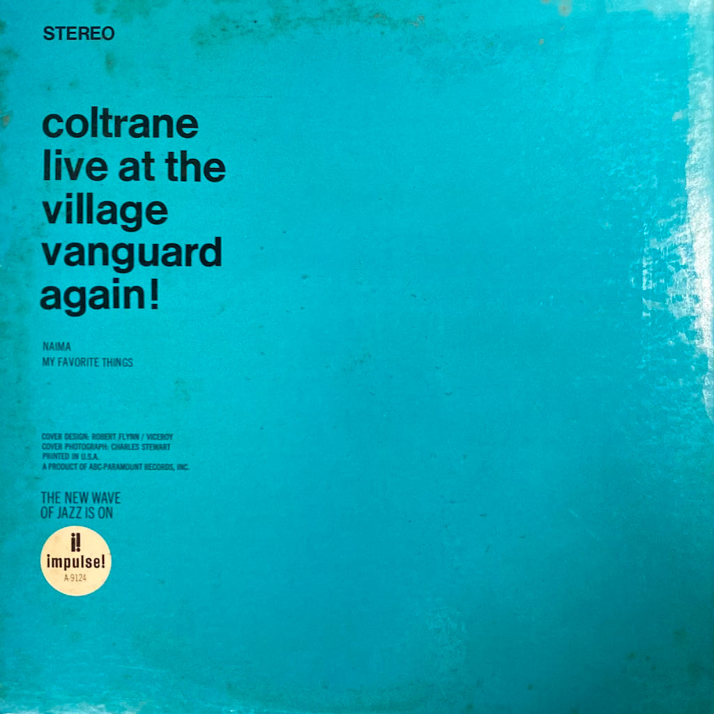 John Coltrane - Live At The Village Vanguard Again!