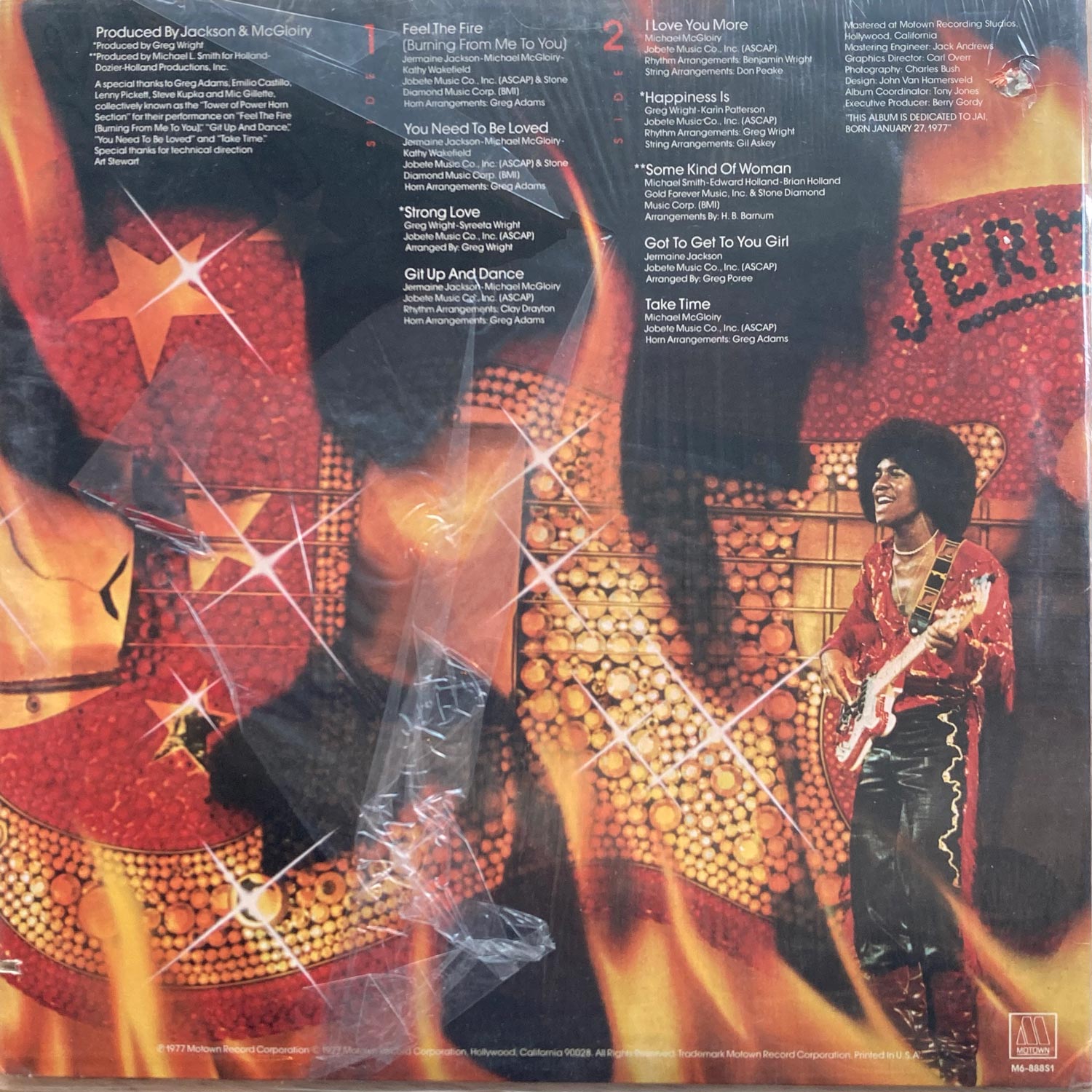 Jermaine Jackson - Feel The Fire