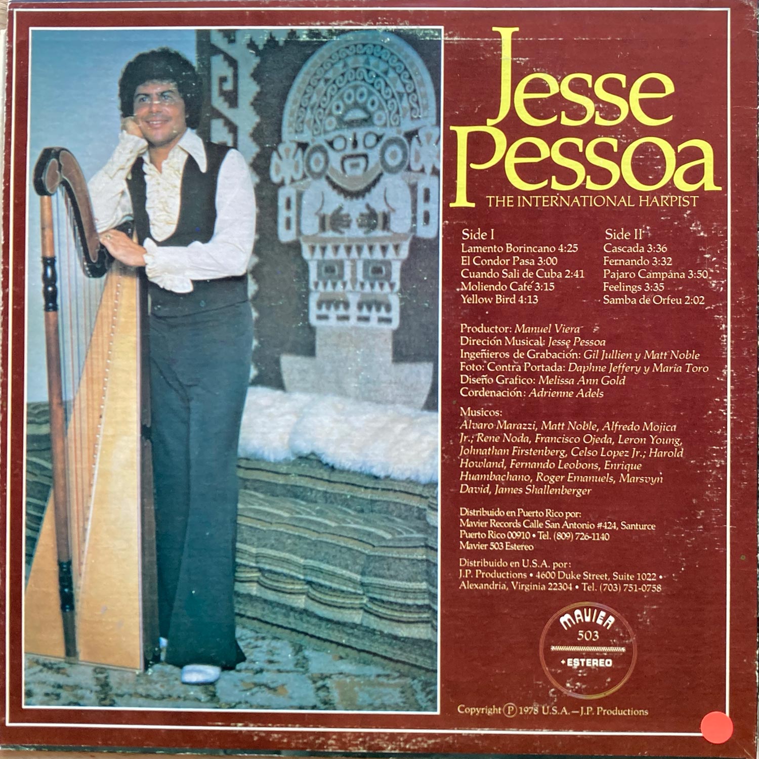 Jesse Pessoa - The International Harpist