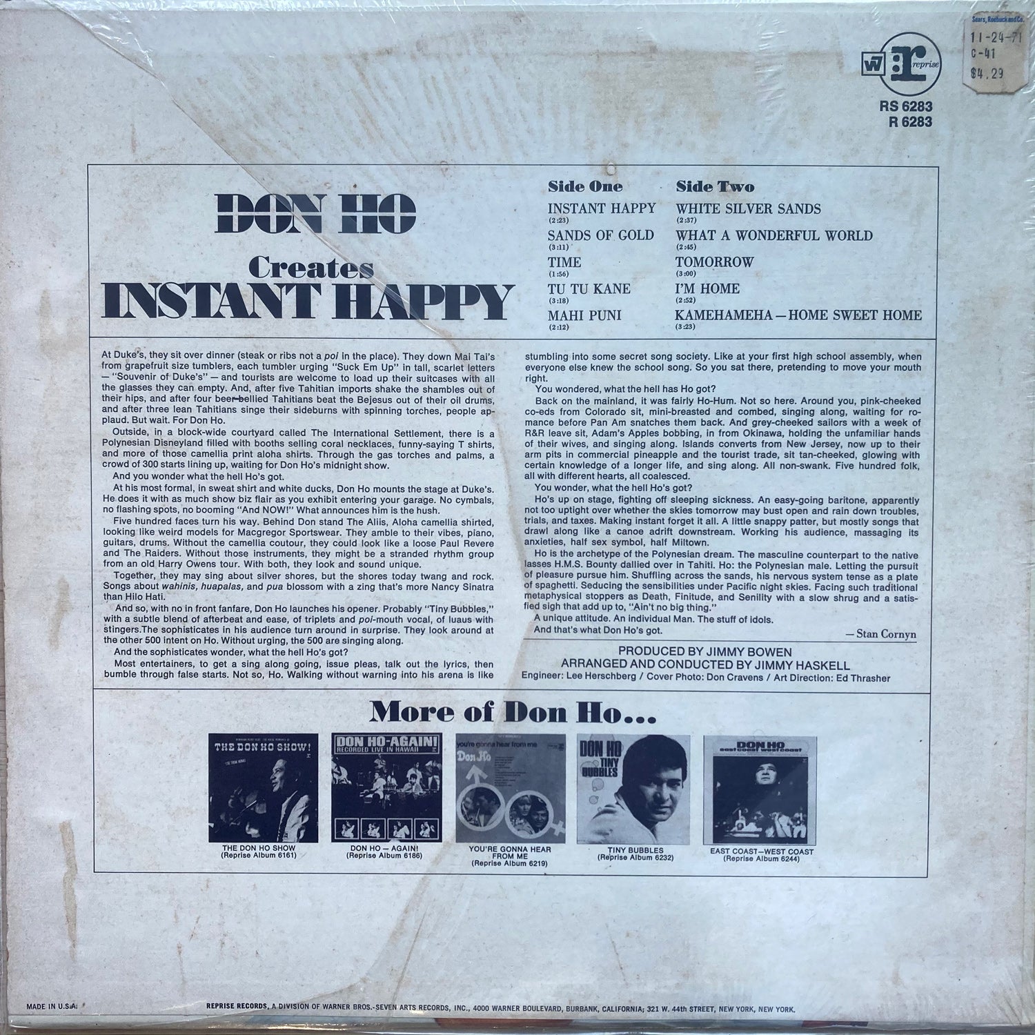 Don Ho - Instant Happy