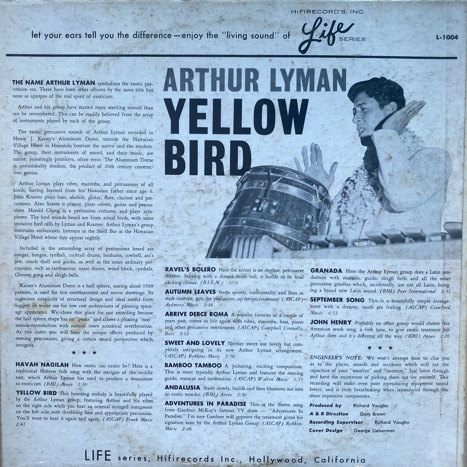 Arthur Lyman - Yellow Bird!