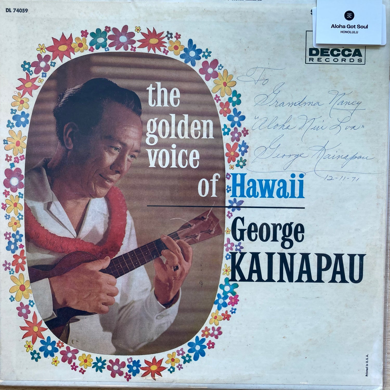 George Kainapau - The Golden Voice of Hawaii