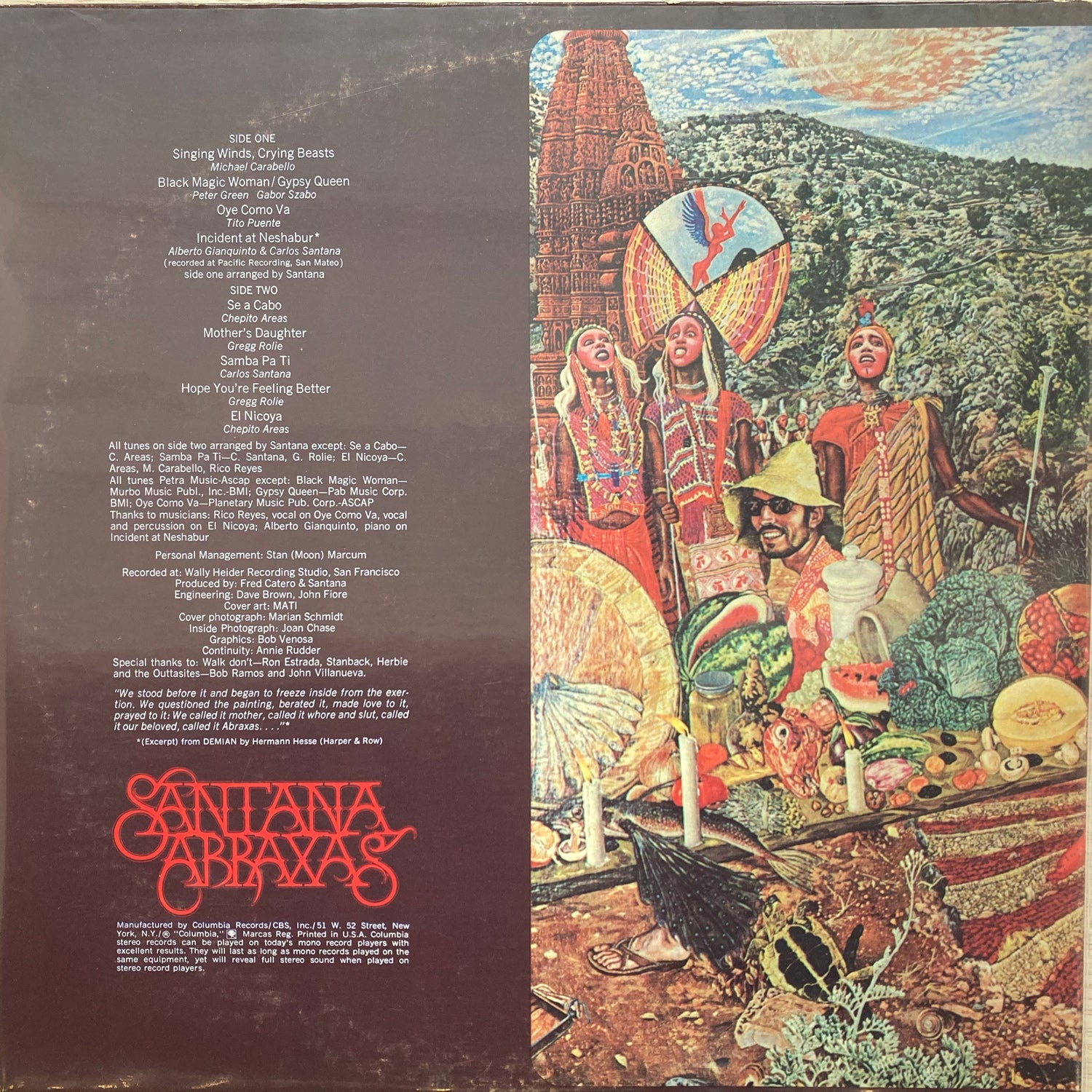 Santana - Abraxas [44597A]