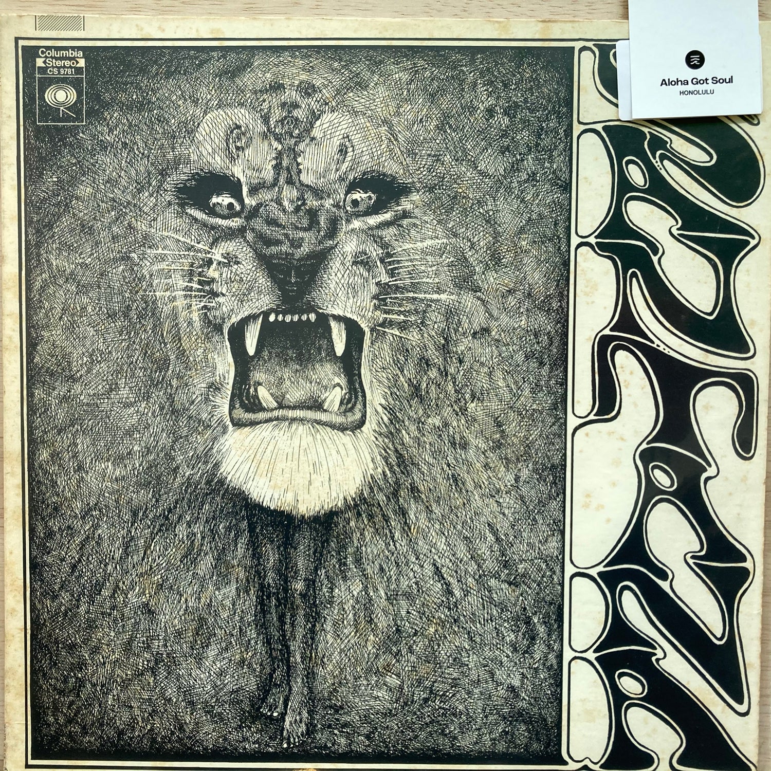 Santana - S/T (Lion cover)