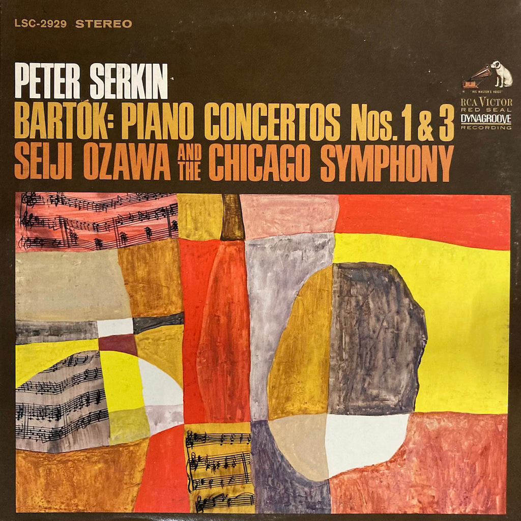 Bartok, Peter Serkin, Seiji Ozawa, Chicago Symphony – Piano Concertos Nos. 1 & 3