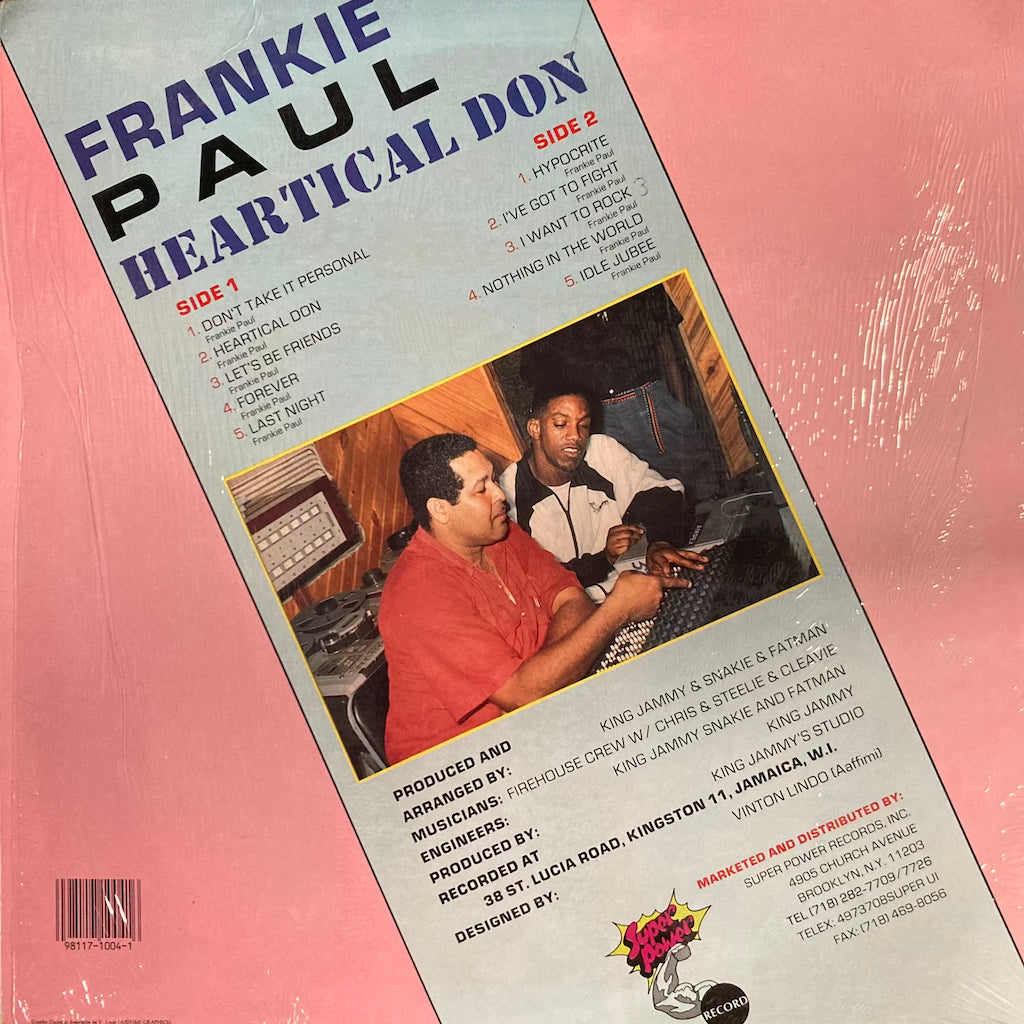 Frankie Paul - Heartical Don