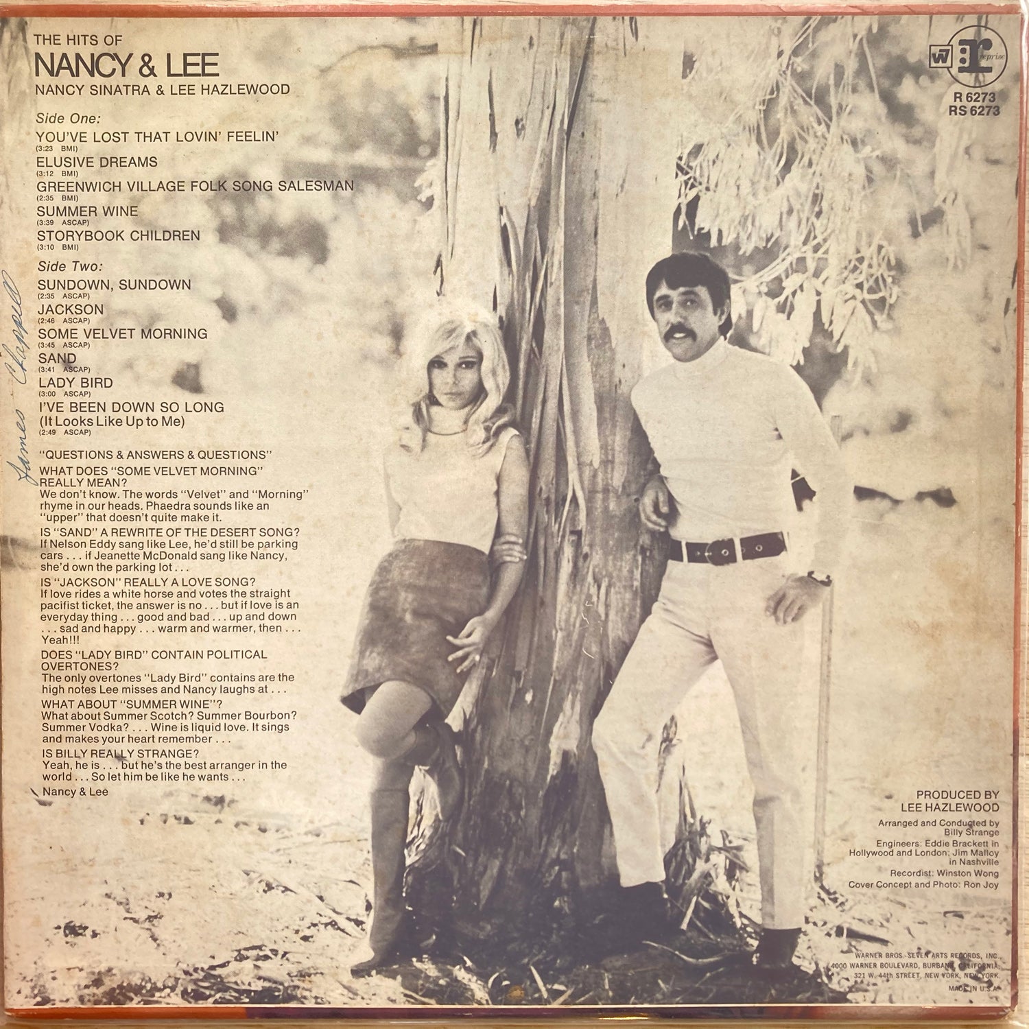 Nancy Sinatra & Lee Hazelwood - Nancy & Lee