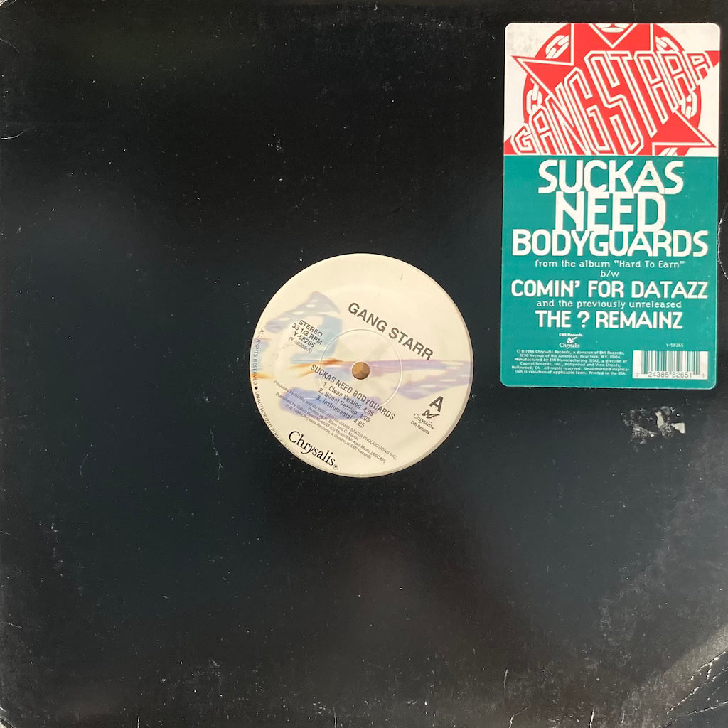 Gang Starr - Suckas Need Bodyguards