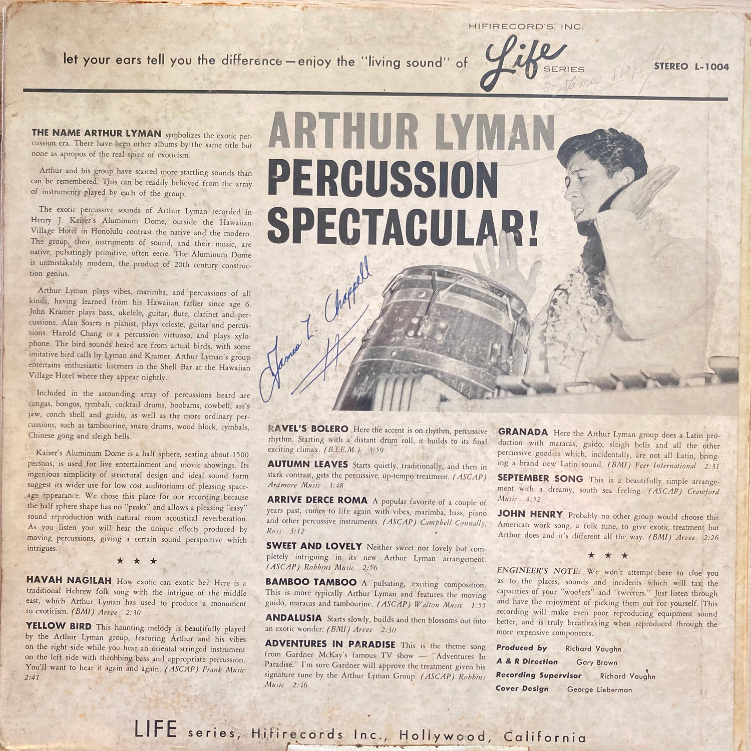 Arthur Lyman - Percussion Spectacular!