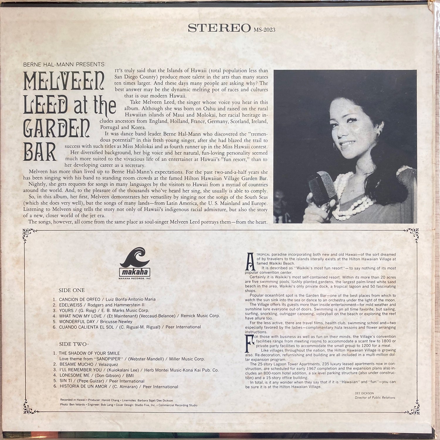 Melveen Leed - At The Garden Bar