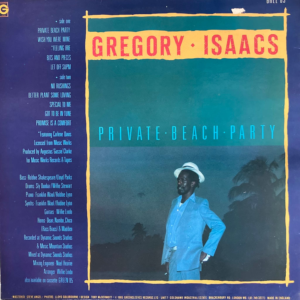 Gregory Isaacs - Private Beach Party